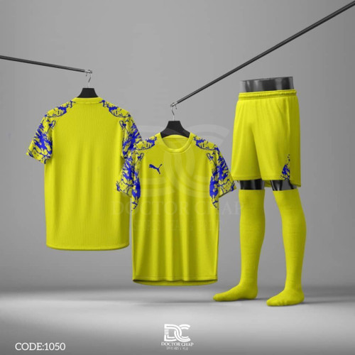 تیشرت و شورت پوما(PUMA) زرد کد ۱۰۵۰
