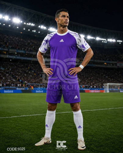 تیشرت و شورت آدیداس(ADIDAS) بنفش کد ۱۰۲۵